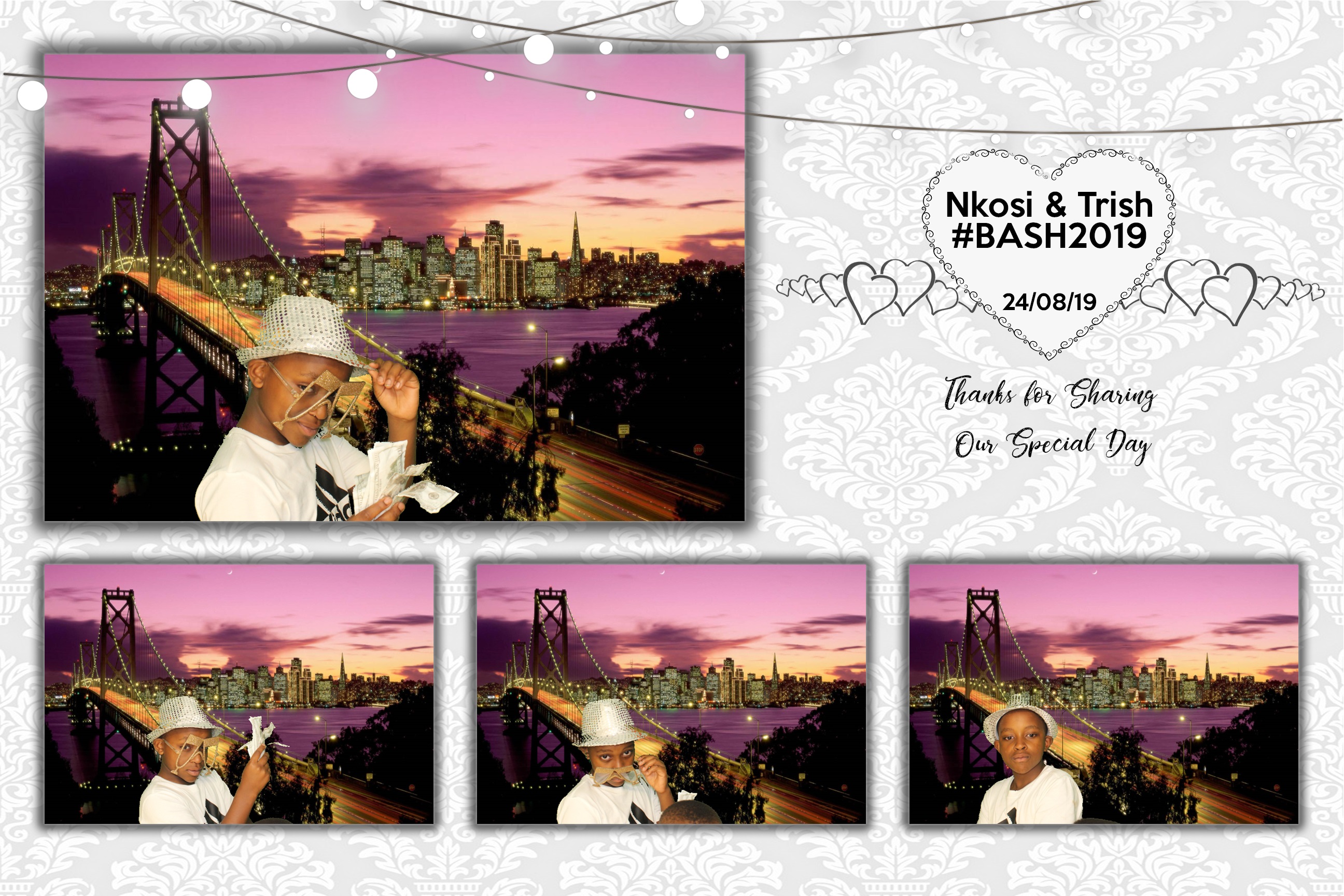Nkosi & Trish's Wedding  | View more photos from the event at images.mobile-photo-booth.com/u/MobilePhotoBoothUK/Nkosi-Trishs-Wedding